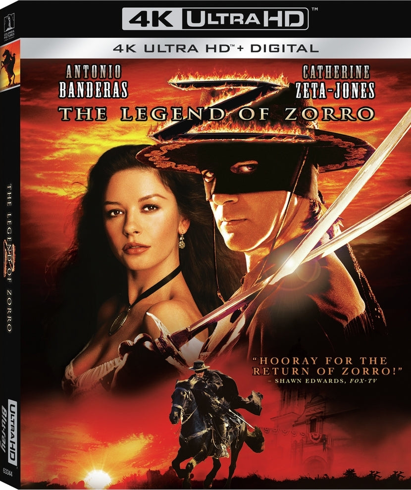 The Legend of Zorro 4K (2005) - front cover