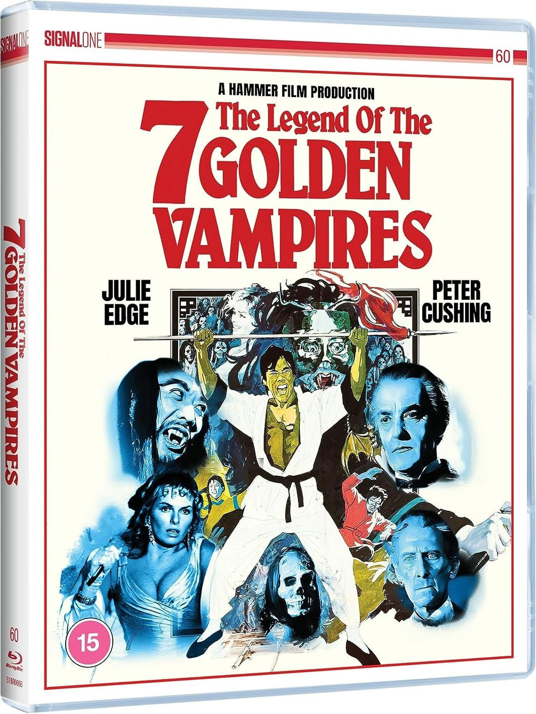The Legend of the 7 Golden Vampires (1974) - front cover