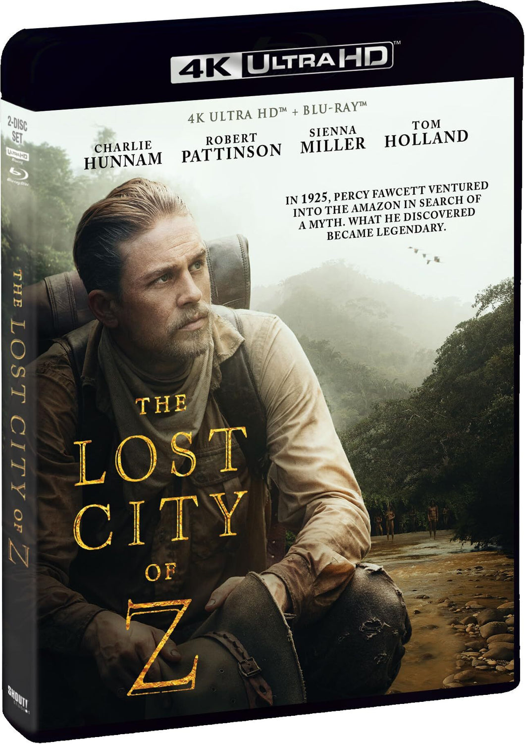 The Lost City of Z 4K (2016) - front cover