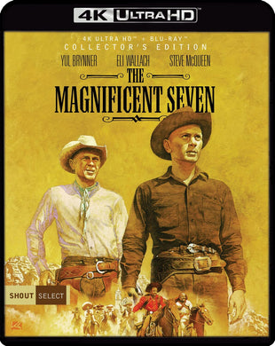 The Magnificent Seven 4K (1960) de John Sturges - front cover