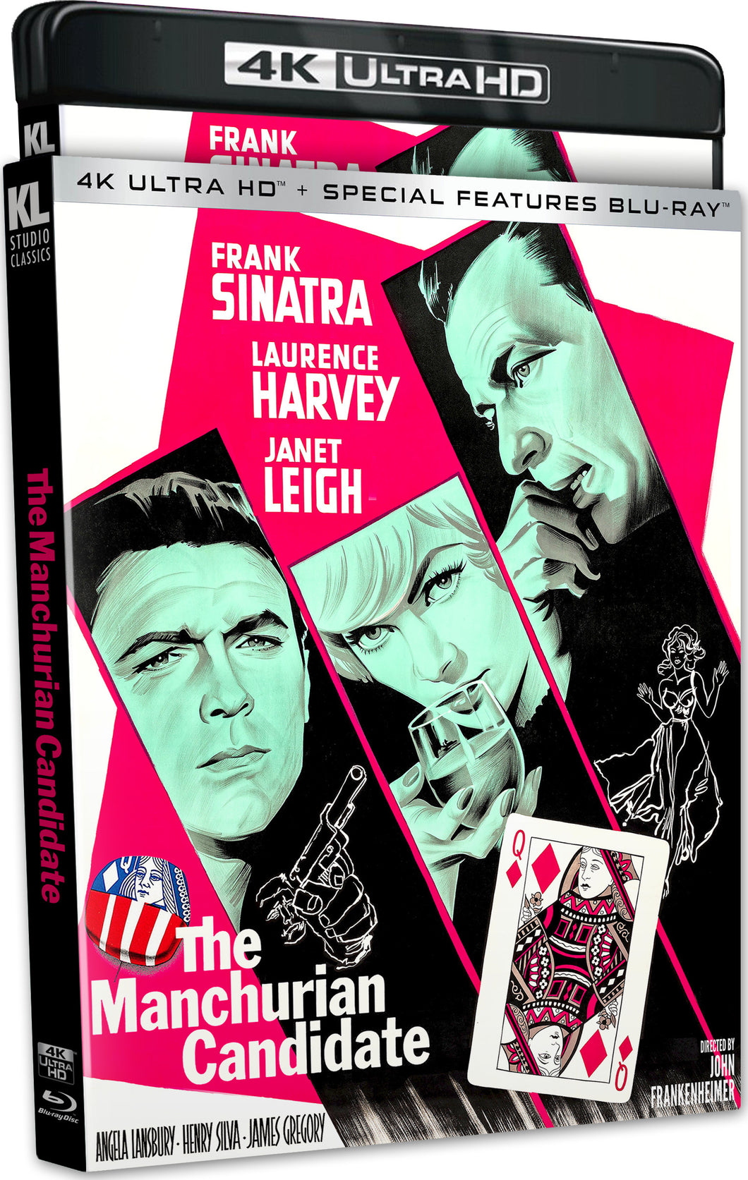 The Manchurian Candidate 4K (1962) de John Frankenheimer - front cover