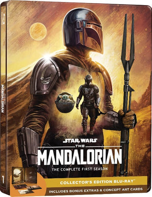 The Mandalorian - The Complete First Season Steelbook (VF + STFR) (2019) - front cover