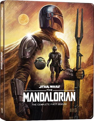 The Mandalorian - The Complete First Season 4K Steelbook (VF + STFR) (2019) - front cover