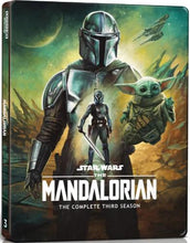 Load image into Gallery viewer, The Mandalorian: The Complete Third Season 4K Steelbook (VF + STFR) - front cover
