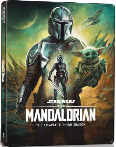 The Mandalorian: The Complete Third Season 4K Steelbook (VF + STFR) - front cover