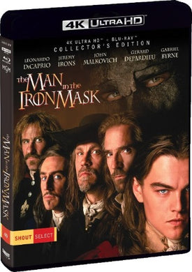 The Man in the Iron Mask 4K (1998) - front cover