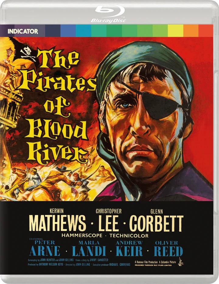 The Pirates of Blood River - front cover