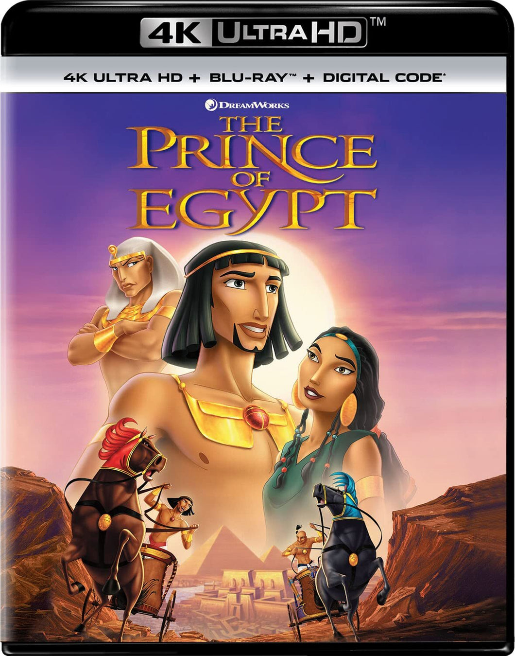 The Prince of Egypt 4K (VF + STFR) (1998) - front cover