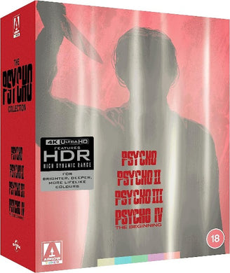 The Psycho Collection 4K (1960-1990) - front cover