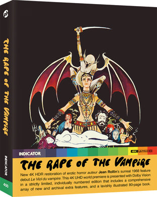 The Rape of the Vampire 4K (Le viol du vampire avec VF) Limited Edition  - front cover