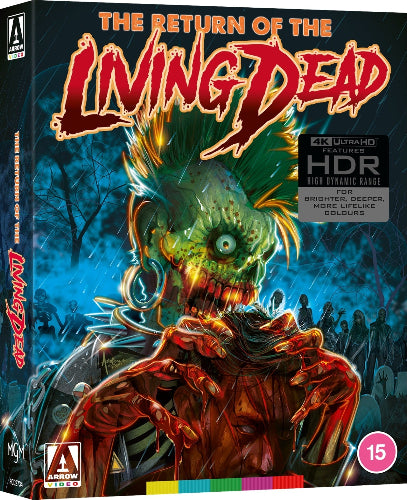 The Return of the Living Dead 4K Limited Edition - front cover