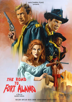 The Road to Fort Alamo - front cover