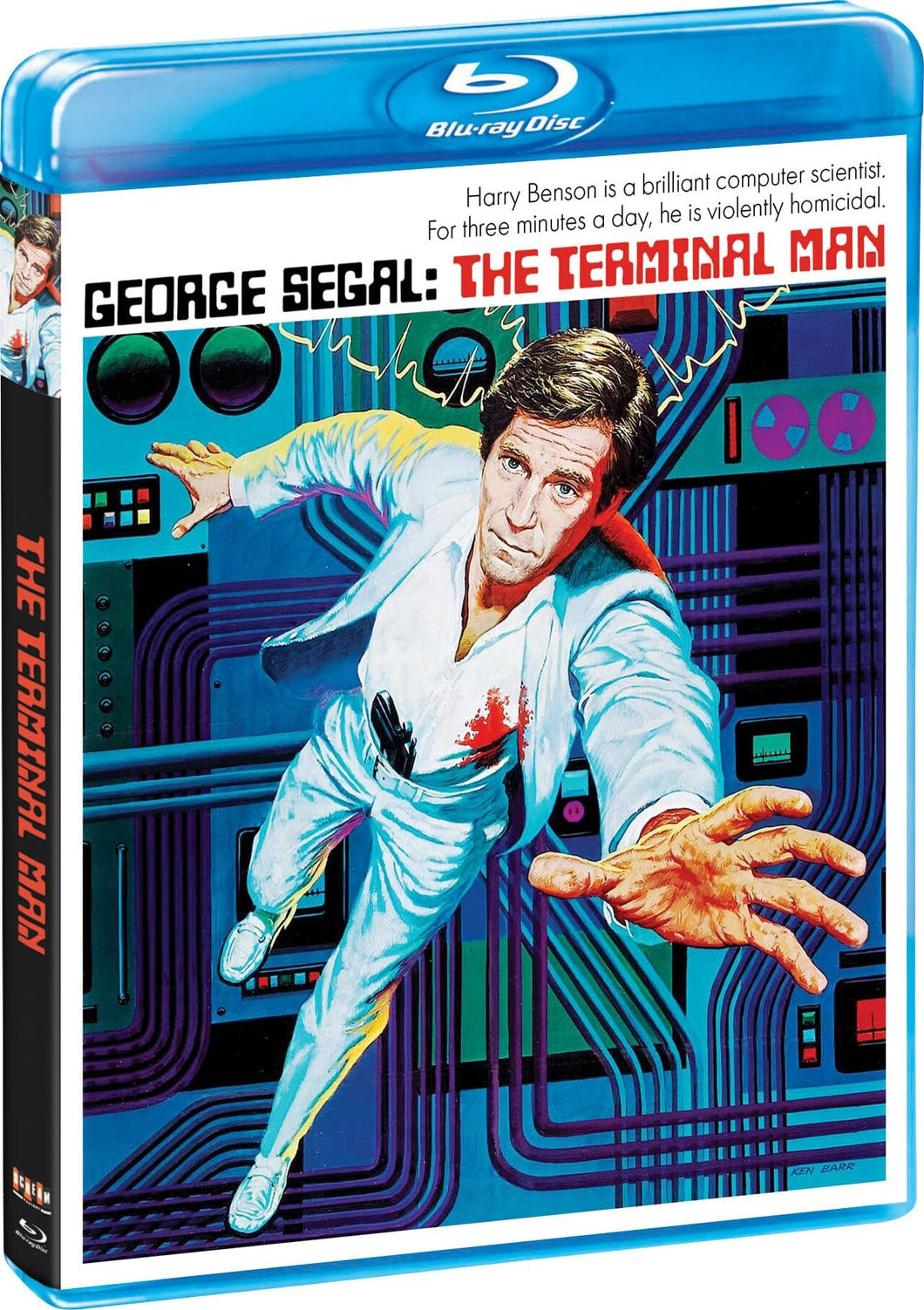 The Terminal Man (1974) - front cover