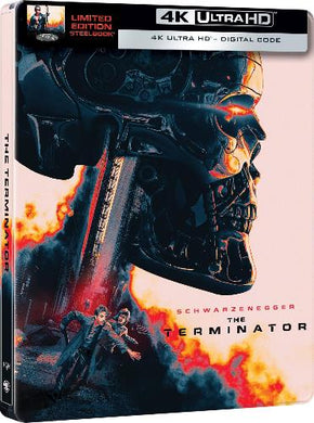 The Terminator 4K Steelbook 40th Anniversary (VF + STFR) - front cover