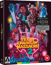 Charger l&#39;image dans la galerie, The Texas Chainsaw Massacre 2 4K Limited Edition - front cover
