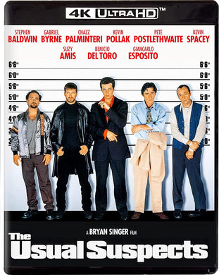 The Usual Suspects 4K (1995) de Bryan Singer - front cover