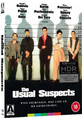 The Usual Suspects 4K Limited Edition - front cover