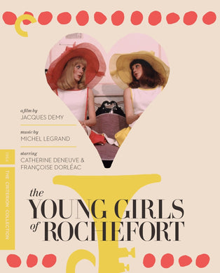 The Young Girls of Rochefort (1967) de Jacques Demy - front cover
