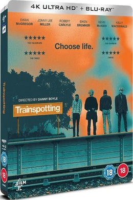 Trainspotting 4K Steelbook - front cover