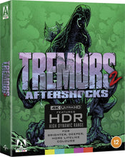 Load image into Gallery viewer, Tremors 2: Aftershocks 4K Limited Edition (1996) - front cover
