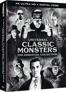 Universal Classic Monsters: The Essential Collection 4K (VF + STFR) - front cover