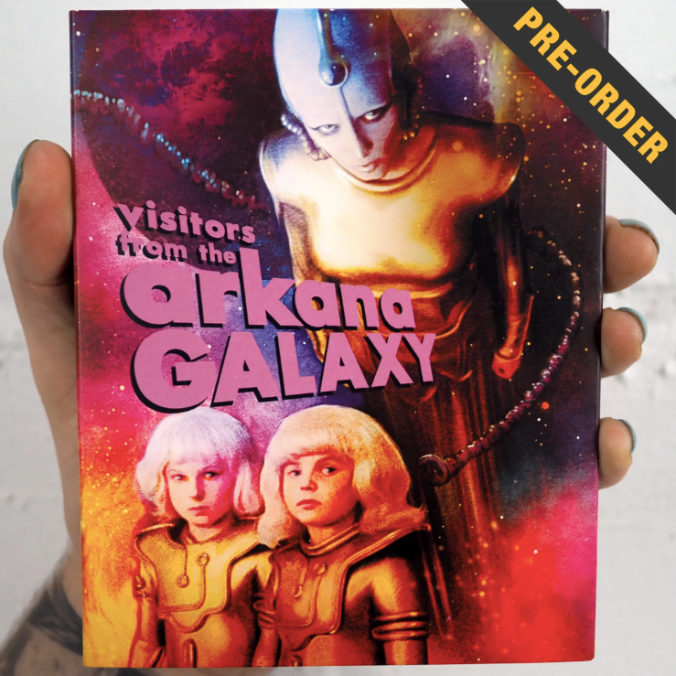 Visitors from the Arkana Galaxy (1981) - front cover