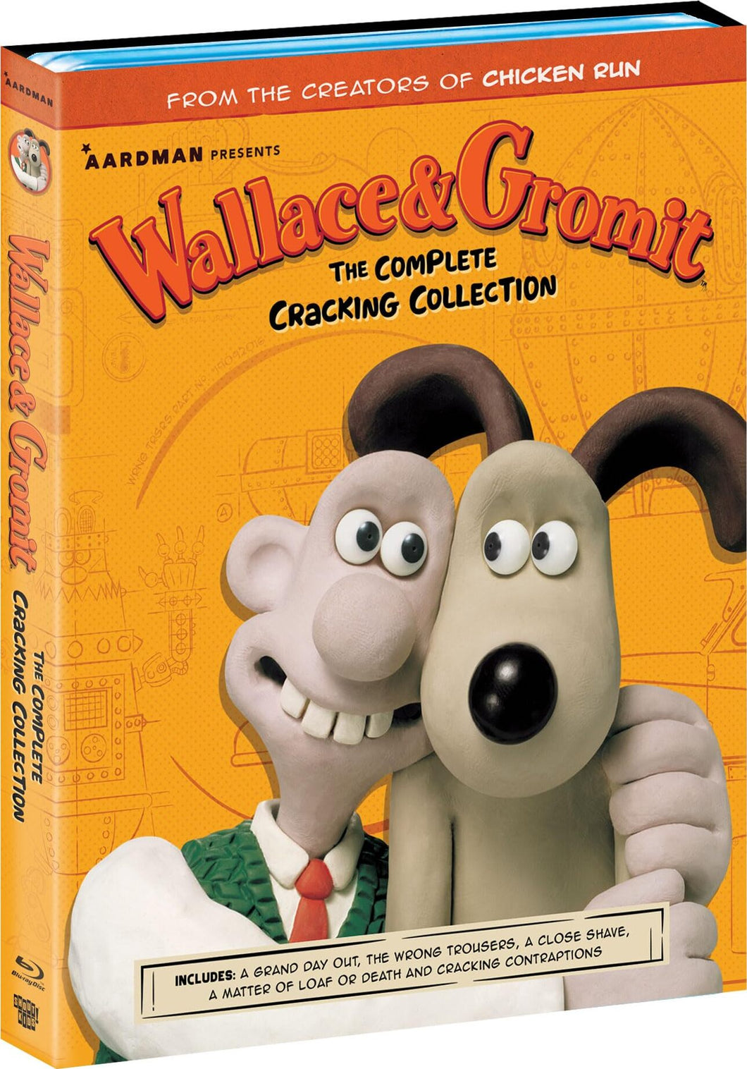 Wallace & Gromit: The Complete Cracking Collection (1989-2008) - front cover