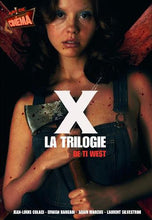 Charger l&#39;image dans la galerie, Art de cinéma - X, la trilogie de Ti West - front cover
