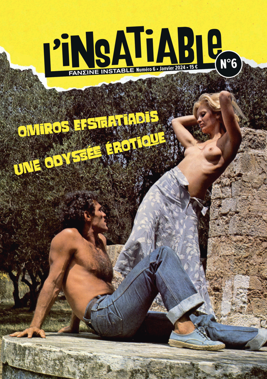 L'Insatiable n°6 - Omiros Efstratiadis - front cover
