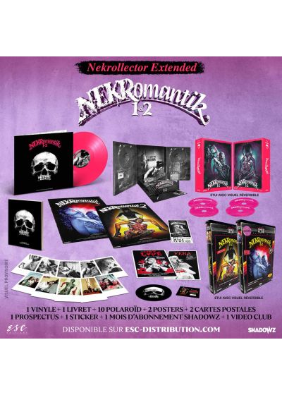 Nekromantik 1 & 2 - Coffret limité Nekrollector Extended (+ vinyle)