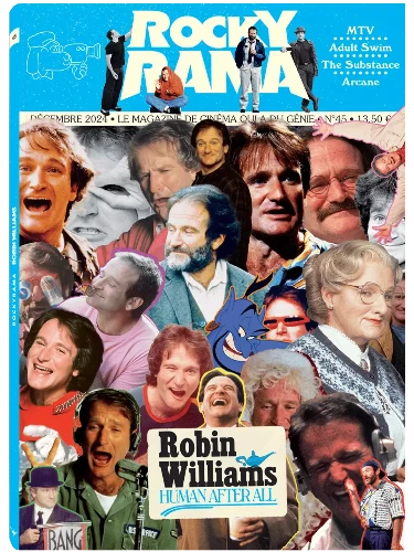 Rockyrama n°45 - Robin Williams - front cover