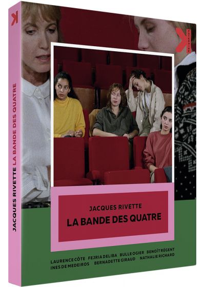 La Bande des quatre (1989) de Jacques Rivette - front cover