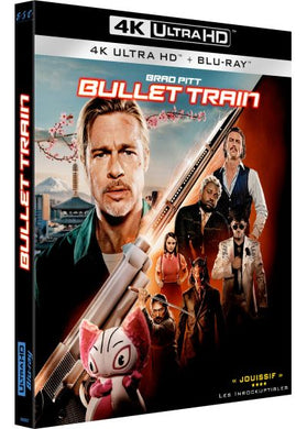 Bullet Train 4K (2022) de David Leitch - front cover