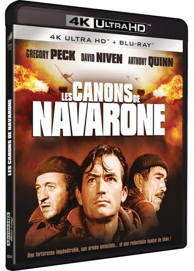 Les Canons de Navarone 4K (1961) de J. Lee Thompson - front cover