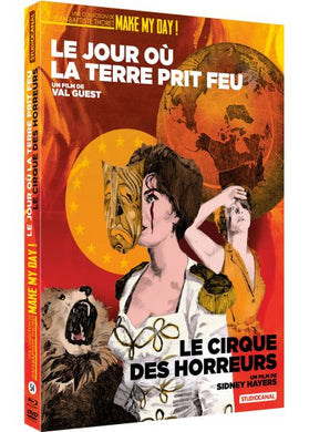 Le Cirque des horreurs + Le Jour où la Terre prit feu (1960) de Sidney Hayers, Val Guest - front cover
