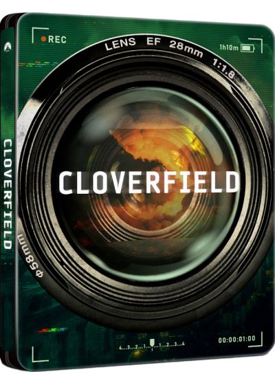 Cloverfield 4K Steelbook (2008) de Matt Reeves - front cover