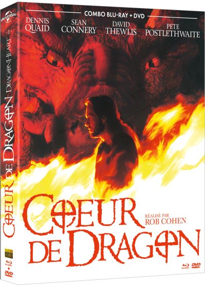 Coeur de dragon (1996) de Rob Cohen - front cover