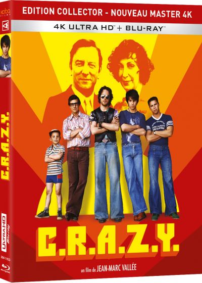 C.R.A.Z.Y. 4K (2005) de Jean-Marc Vallée - front cover