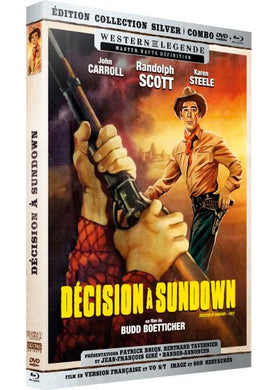 Décision à Sundown (1957) de Budd Boetticher - front cover