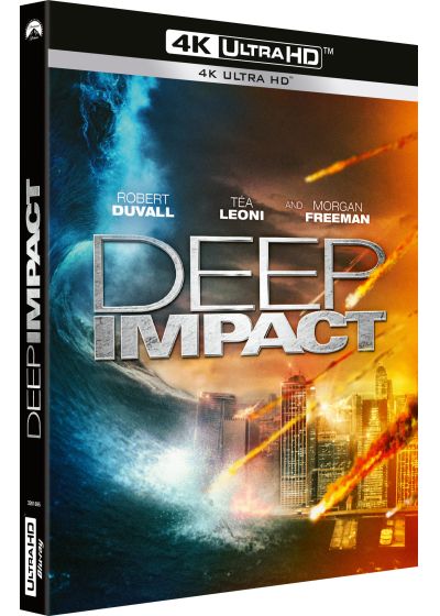 Deep Impact 4K (1998) de Mimi Leder - front cover