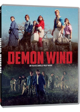 Demon Wind (1990) de Charles Philip Moore - front cover
