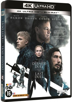 Le Dernier duel 4K (2021) de Ridley Scott - front cover