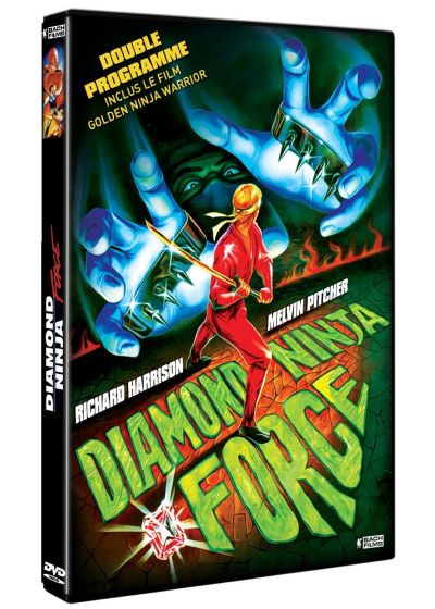 Diamond Ninja Force (1988) de Godfrey Ho - front cover