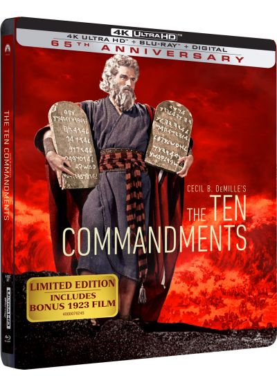 The Ten Commandments 4K Steelbook