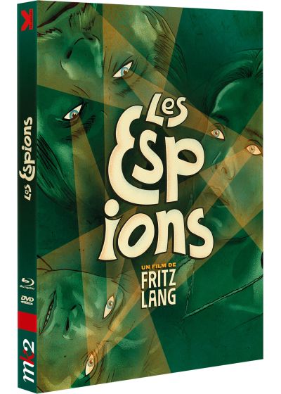 Les Espions (1928) de Fritz Lang - front cover