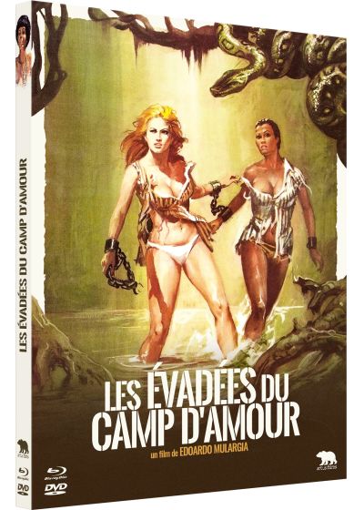 Les Évadées du camp d'amour (1980) de Edoardo Mulargia - front cover