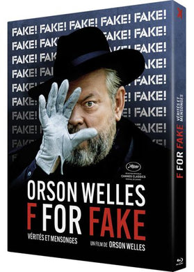 F for Fake (1973) de Orson Welles - front cover
