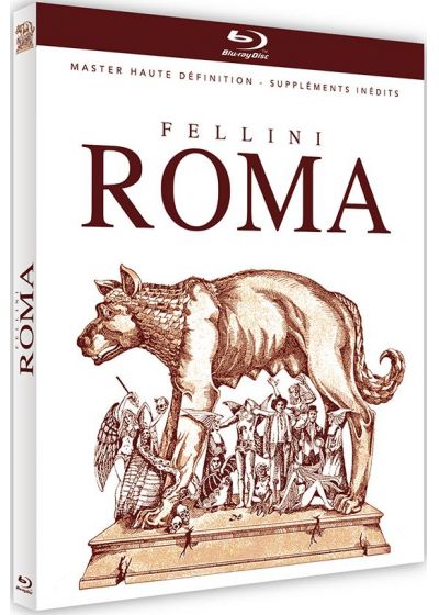 Roma (1972) de Federico Fellini - front cover