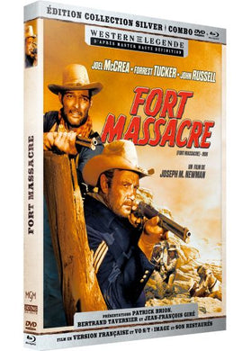 Fort Massacre (1958) de Joseph M. Newman - front cover
