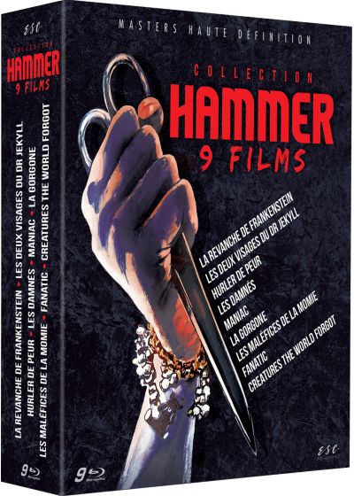 Coffret Collection Hammer 9 Films (1958-1971) - front cover